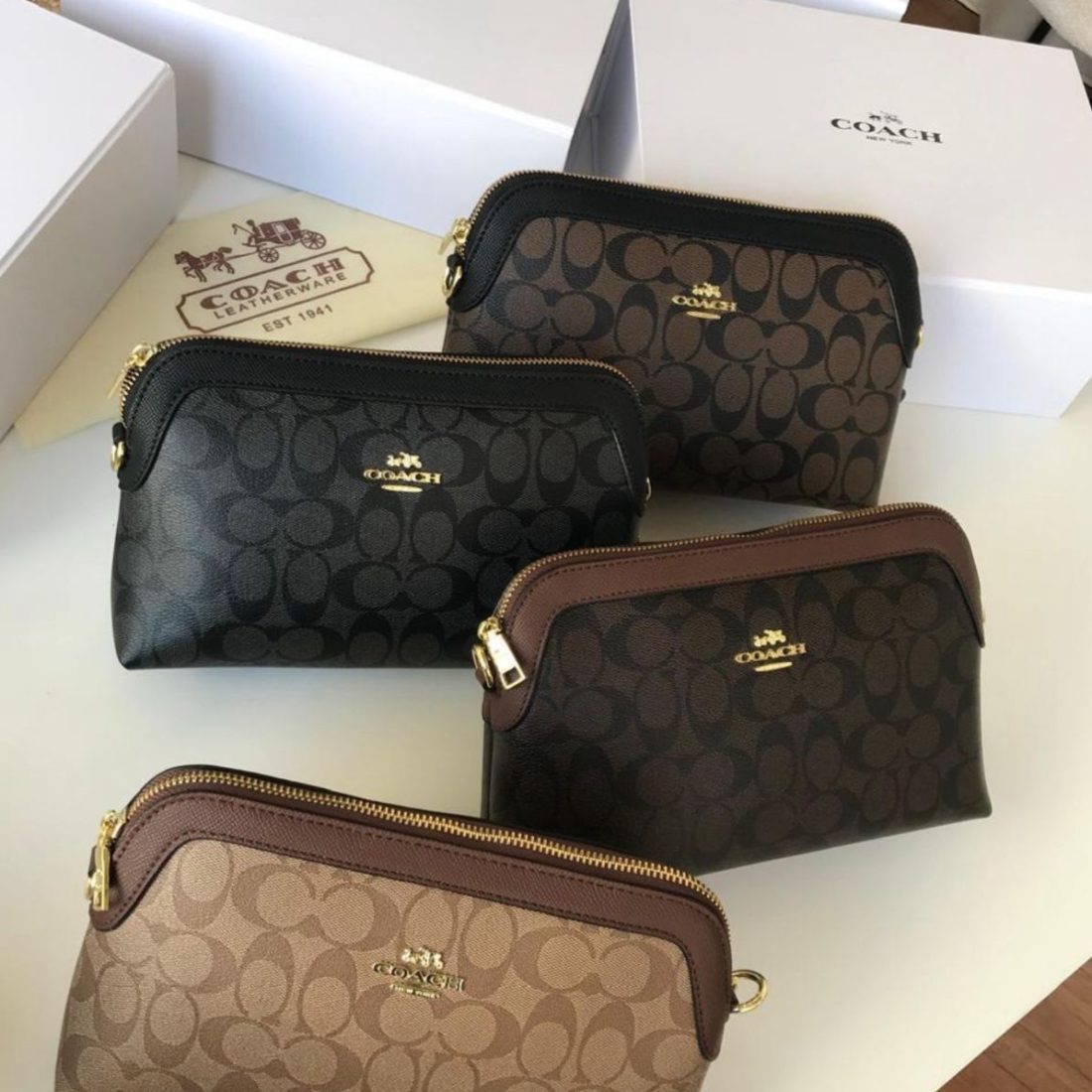 شنطة كوتش – Coach Bag أصالة التصميم وقوة التحمل